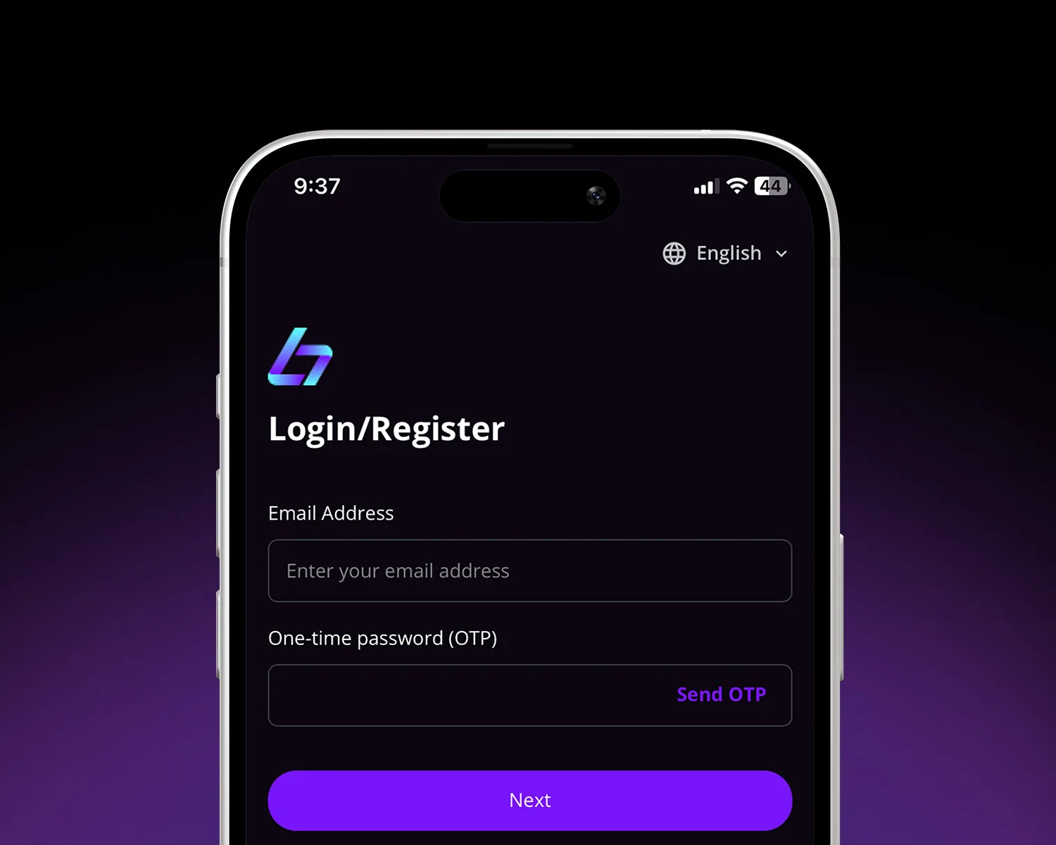 Signing in with an email address